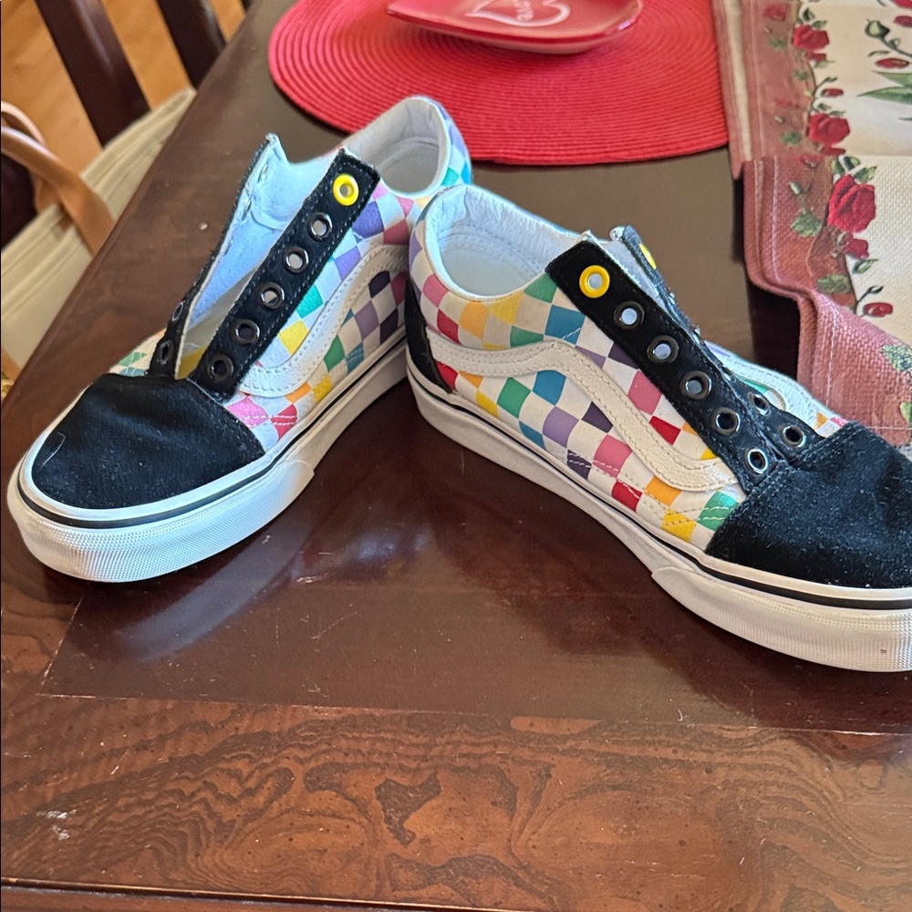 Vans Multicolor Checkered  Sneakers